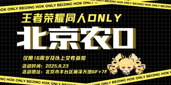 北京王者荣耀同人ONLY全女活动