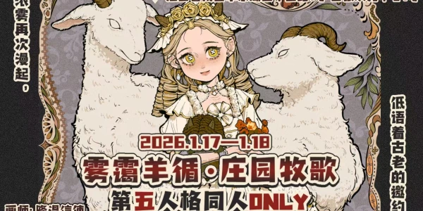 南昌第五人格同人Only·雾霭羊循·庄园牧歌