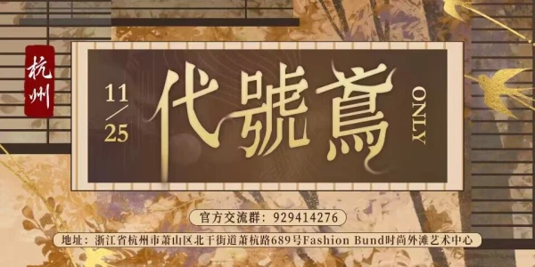 杭州11.25代号鸢only