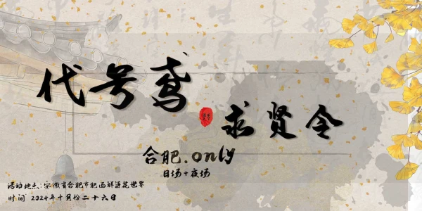 合肥代号鸢only求贤令
